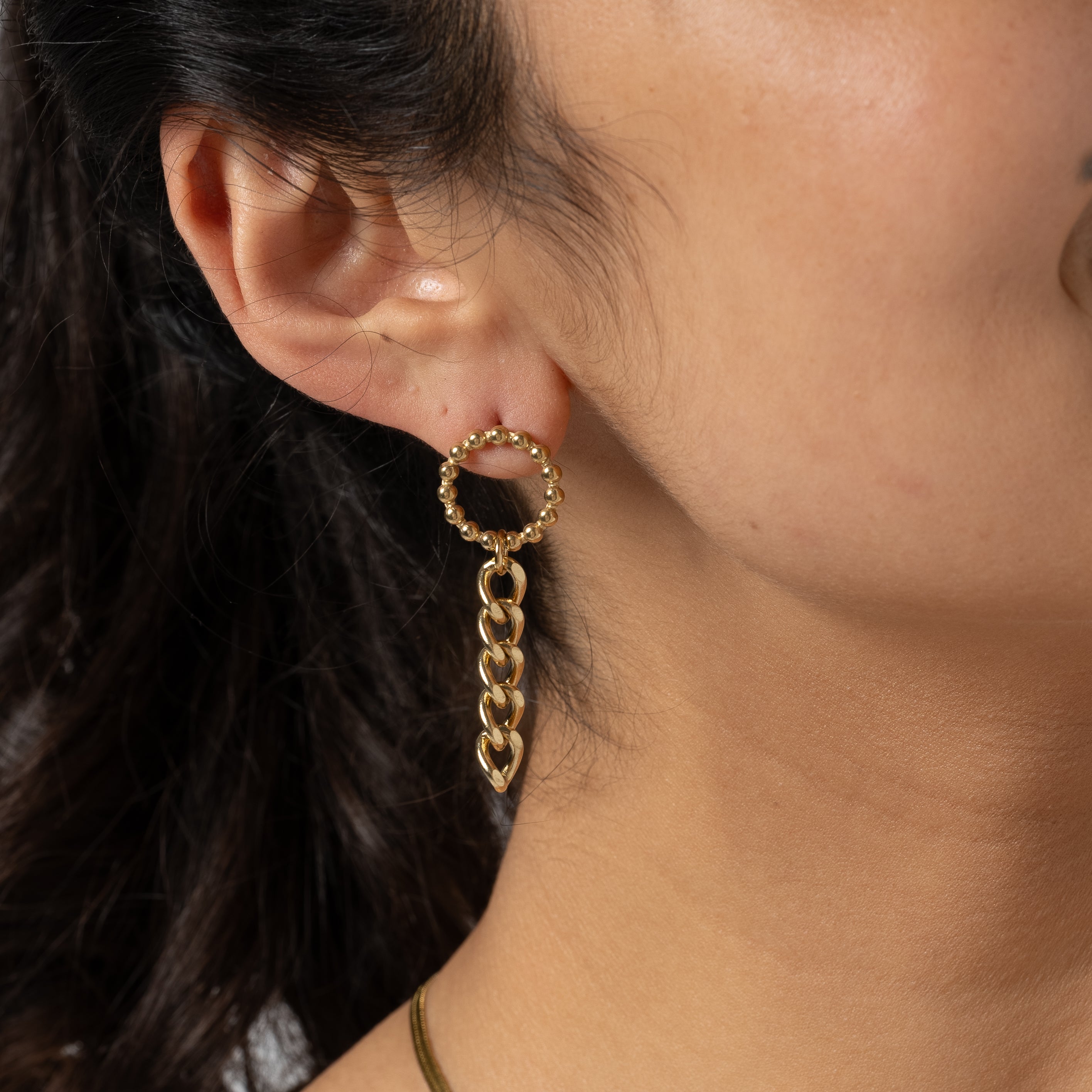 Bauble Cuban Drop Earring